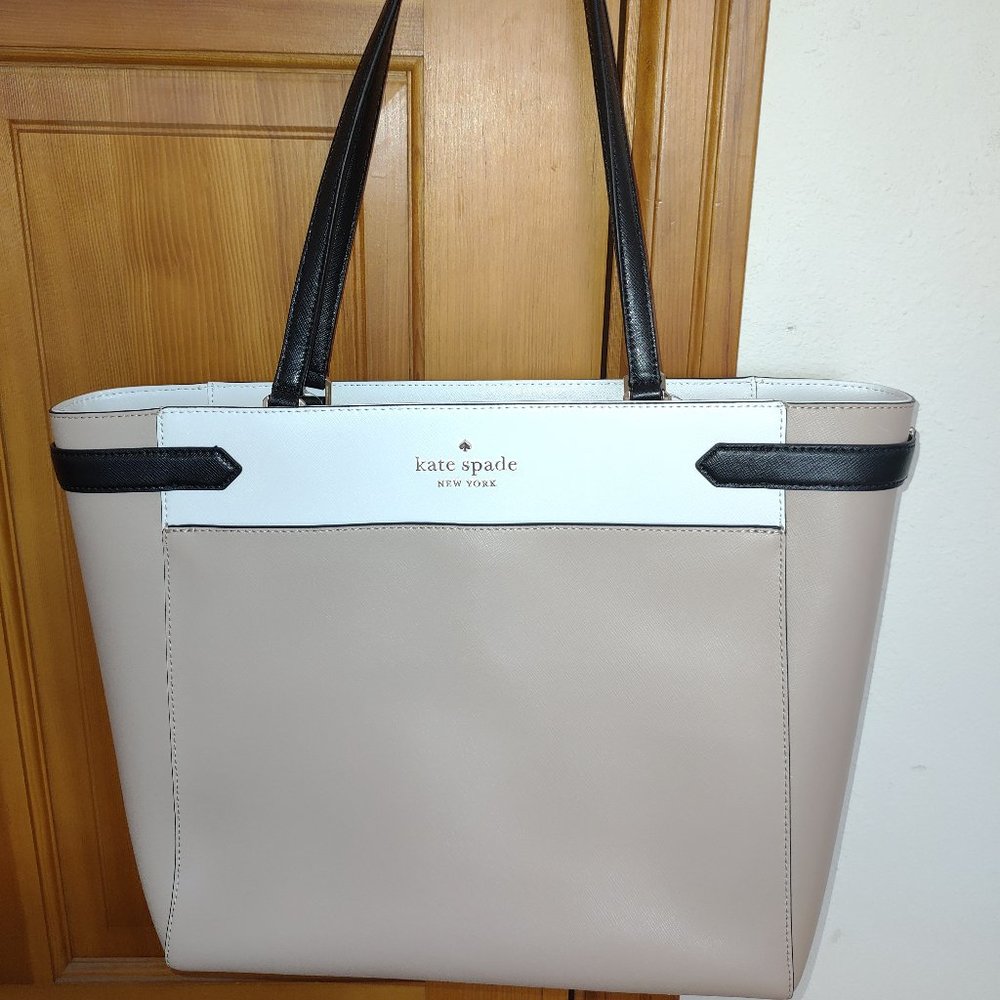 Kate Spade Staci Colorblock LapTop Shoulder Bag
